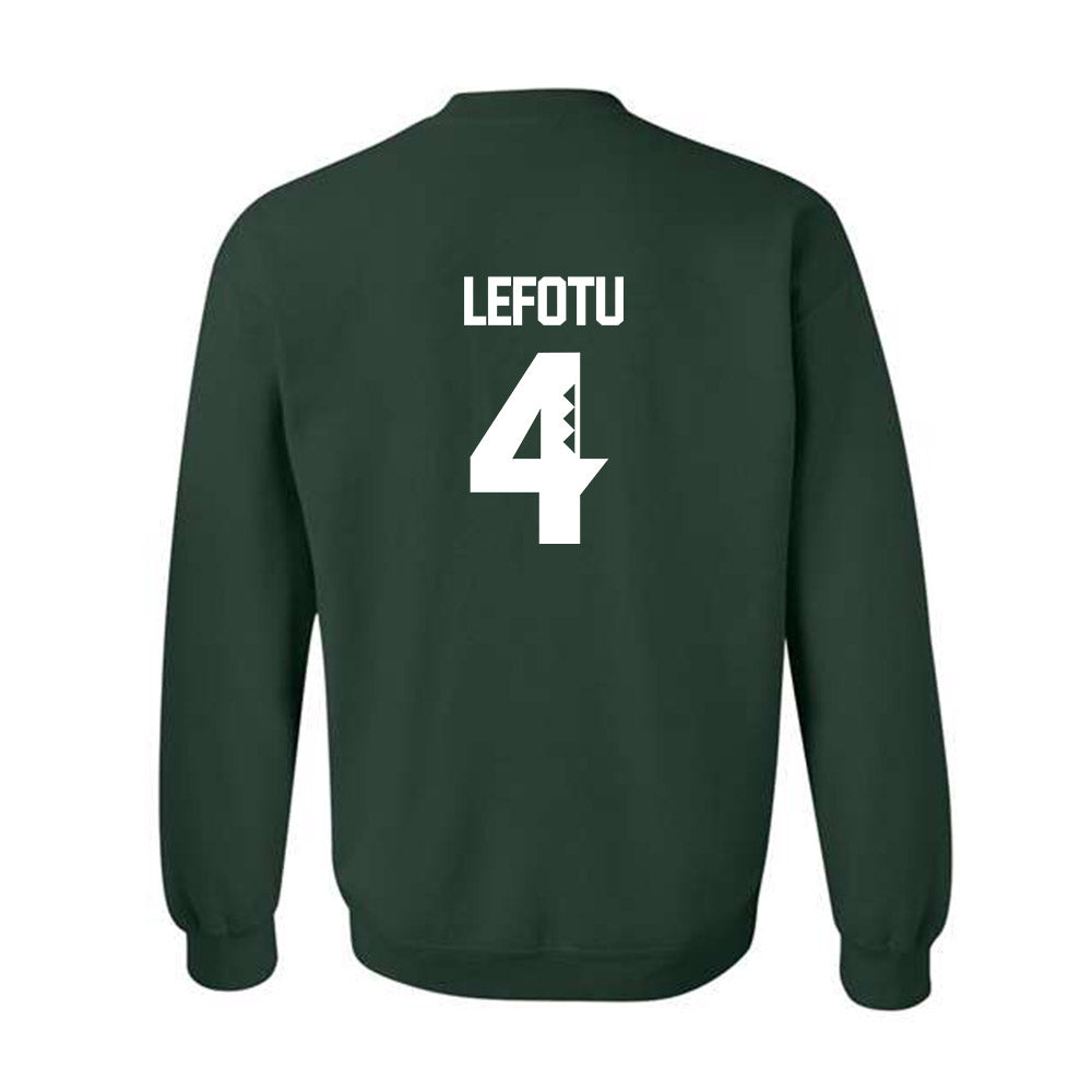 Hawaii - NCAA Women's Basketball : Jovi Lefotu - Classic Shersey Crewneck Sweatshirt-1