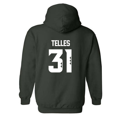 Hawaii - NCAA Softball : Nevaeh Telles - Classic Shersey Hooded Sweatshirt-1