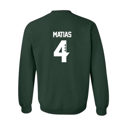 Hawaii - NCAA Women's Volleyball : Jackie Matias - Classic Shersey Crewneck Sweatshirt-1