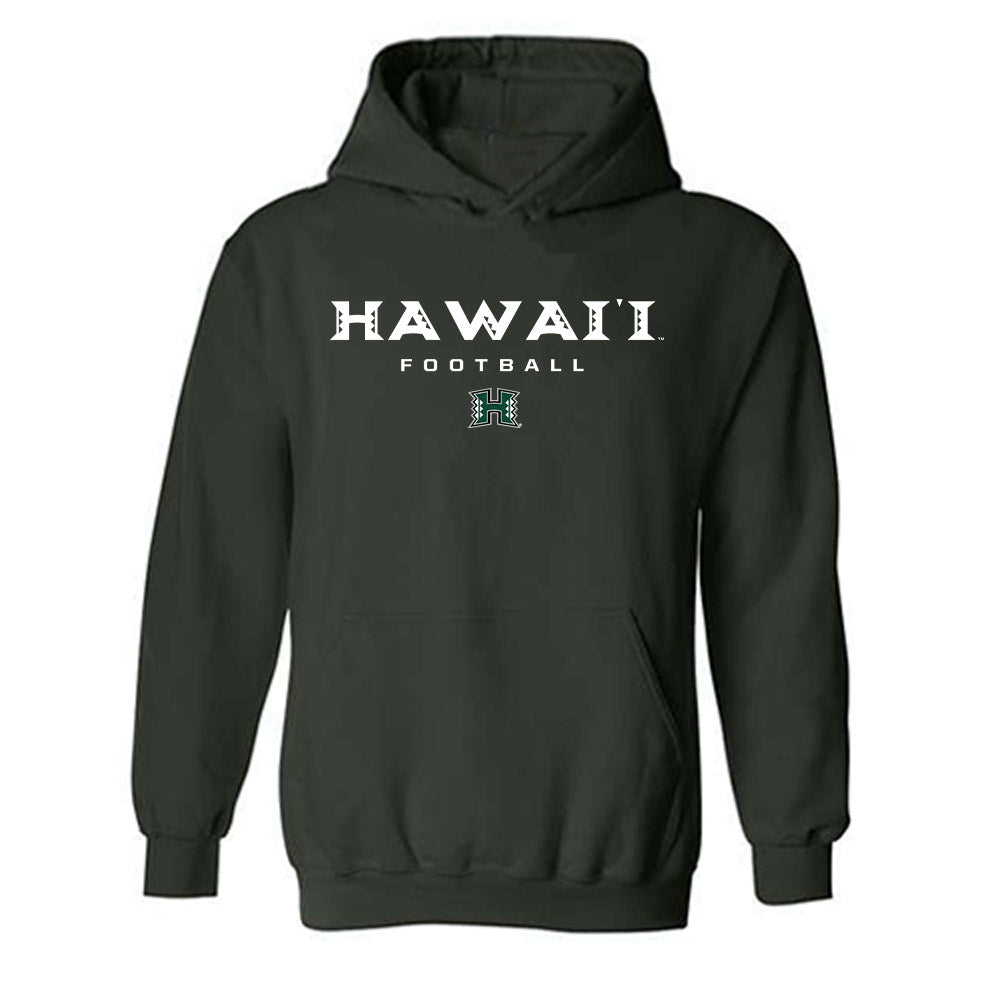 Hawaii - NCAA Football : Ezra Evaimalo - Hooded Sweatshirt