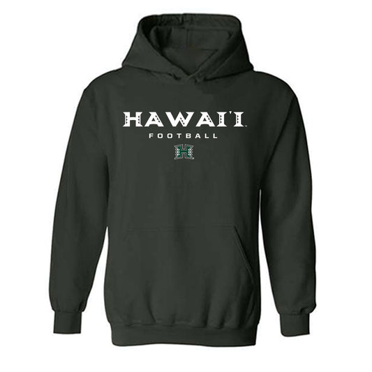 Hawaii - NCAA Football : Meki Pei - Hooded Sweatshirt