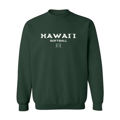 Hawaii - NCAA Softball : Jaeda Abcede - Classic Shersey Crewneck Sweatshirt-0