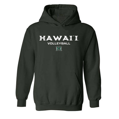 Hawaii - NCAA Men's Volleyball : Kawai Hong - Classic Shersey Hooded Sweatshirt