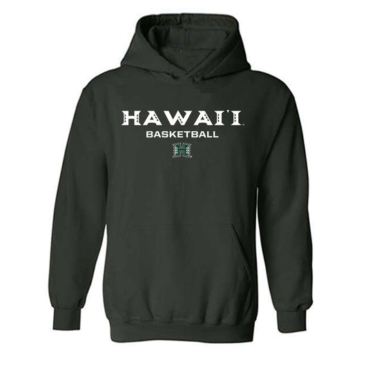 Hawaii - NCAA Men's Basketball : Matija Svetozarevic - Hooded Sweatshirt