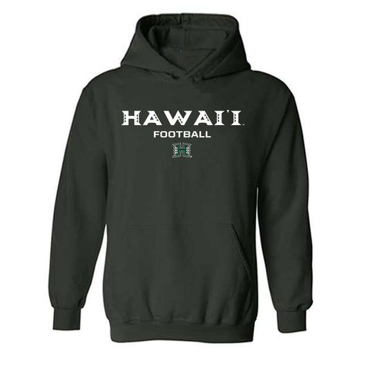 Hawaii - NCAA Football : Sergio Muasau - Classic Shersey Hooded Sweatshirt