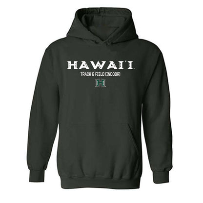 Hawaii - NCAA Women's Track & Field : Rachel Seeley - Classic Shersey Hooded Sweatshirt-0