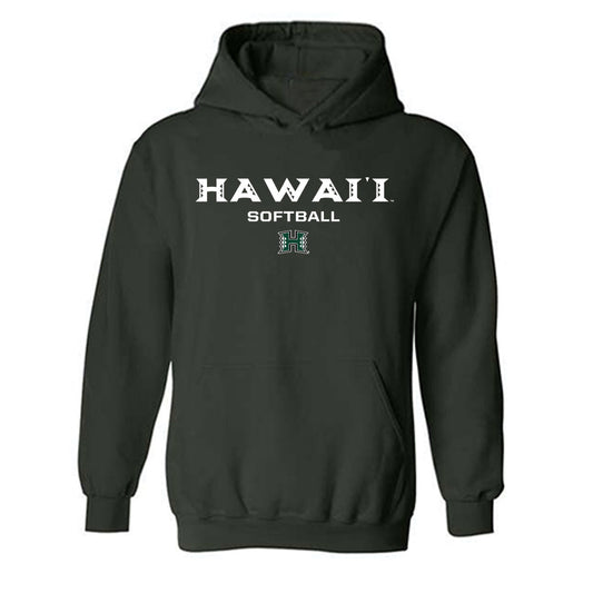 Hawaii - NCAA Softball : Keely Kai - Hooded Sweatshirt