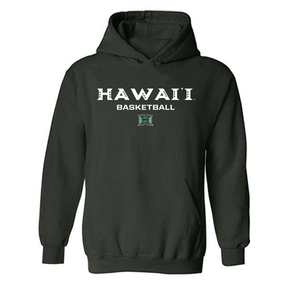 Hawaii - NCAA Women's Basketball : Keiara Curtis - Classic Shersey Hooded Sweatshirt-0
