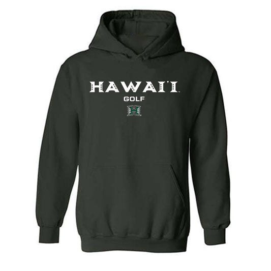 Hawaii - NCAA Women's Golf : Kellie Yamane - Classic Shersey Hooded Sweatshirt-0