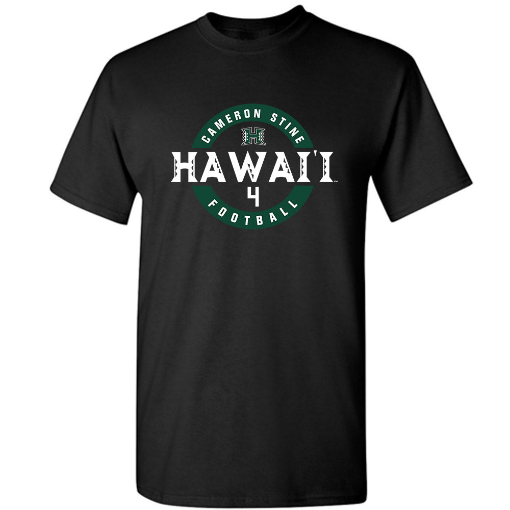 Hawaii - NCAA Football : Cameron Stine - T-Shirt