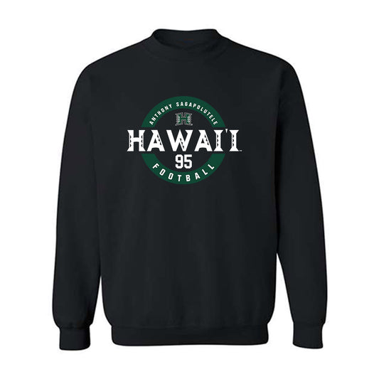 Hawaii - NCAA Football : Anthony Sagapolutele - Crewneck Sweatshirt