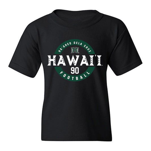 Hawaii - NCAA Football : Ha'aheo Dela Cruz - Classic Fashion Shersey Youth T-Shirt-0
