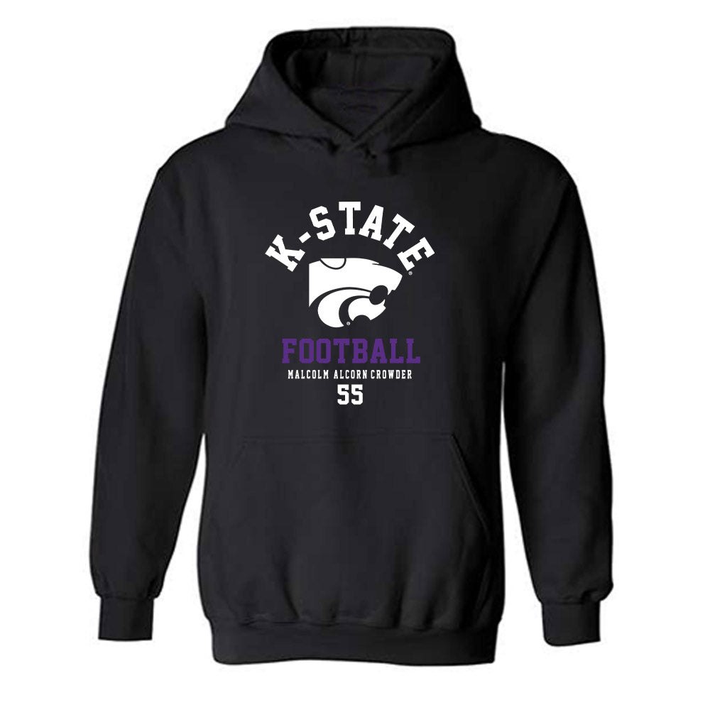 Kansas State - NCAA Football : Malcolm Alcorn-Crowder - Hooded Sweatshirt