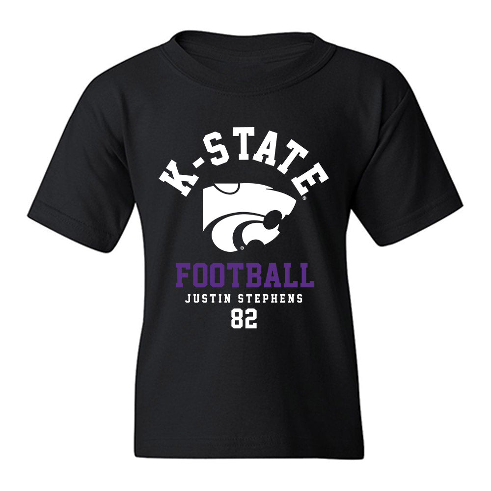 Kansas State - NCAA Football : Justin Stephens - Fashion Shersey Youth T-Shirt-0
