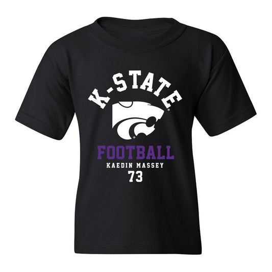 Kansas State - NCAA Football : Kaedin Massey - Fashion Shersey Youth T-Shirt