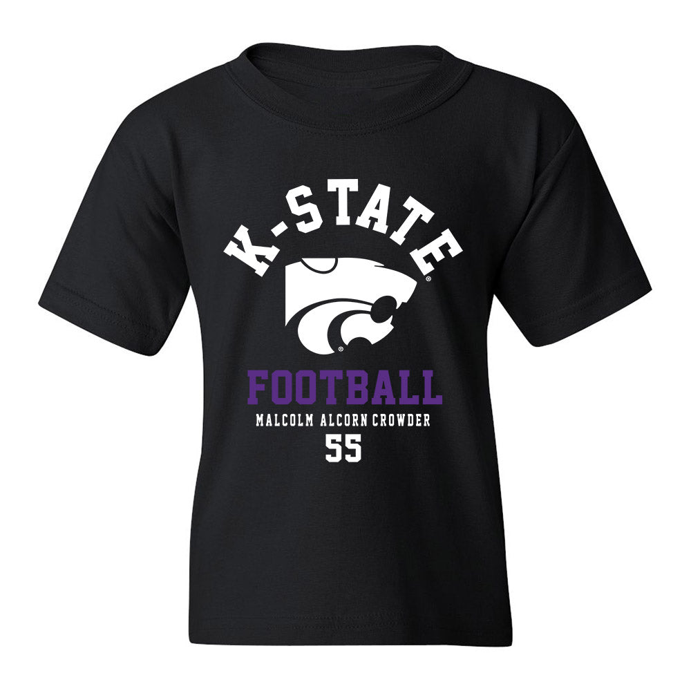 Kansas State - NCAA Football : Malcolm Alcorn-Crowder - Youth T-Shirt