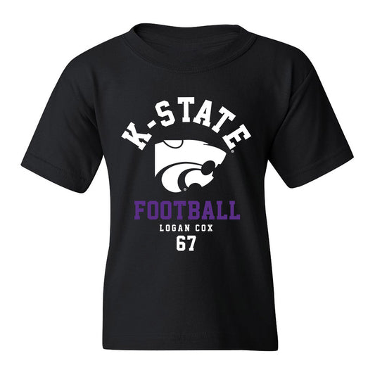 Kansas State - NCAA Football : Logan Cox - Youth T-Shirt