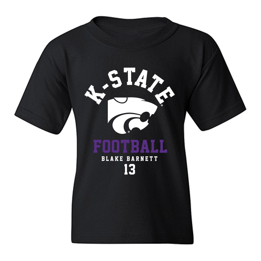 Kansas State - NCAA Football : Blake Barnett - Fashion Shersey Youth T-Shirt-0
