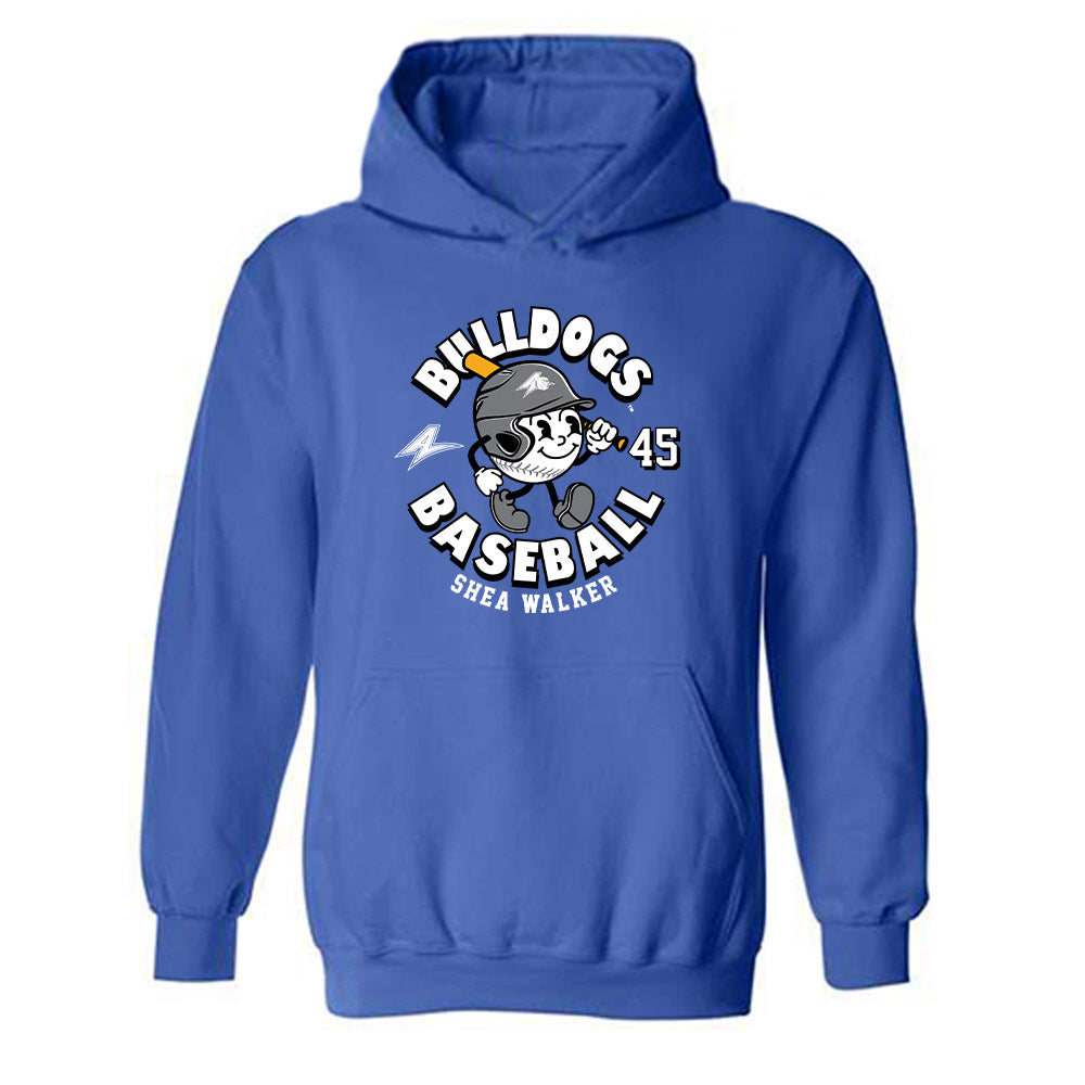 UNC Asheville - NCAA Baseball : Shea Walker - Fashion Shersey Hooded Sweatshirt