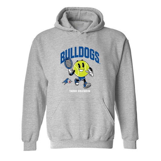 UNC Asheville - NCAA Men's Tennis : Tarek Erlewein - Fashion Shersey Hooded Sweatshirt-0