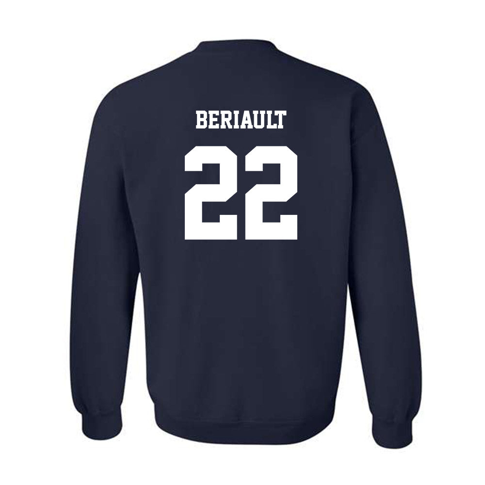 Butler - NCAA Football : Madden Beriault - Classic Shersey Crewneck Sweatshirt-1