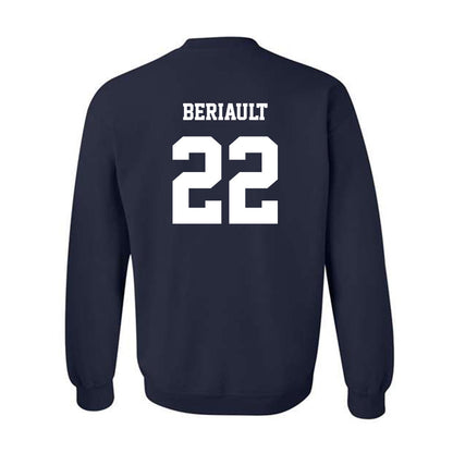 Butler - NCAA Football : Madden Beriault - Classic Shersey Crewneck Sweatshirt-1