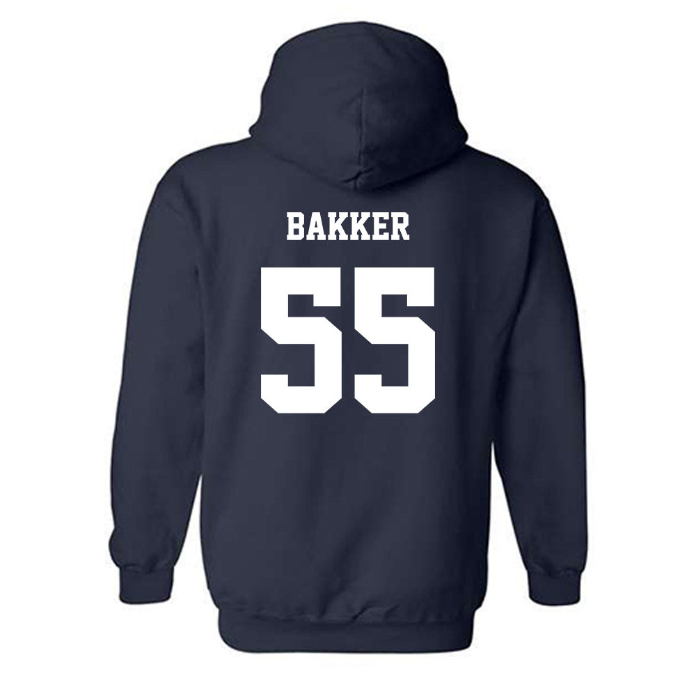 BU - NCAA Football : Wyatt Bakker - Classic Shersey Hooded Sweatshirt-1