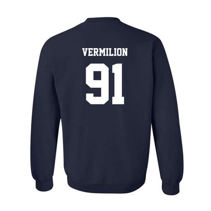 BU - NCAA Football : Christian Vermilion - Classic Shersey Crewneck Sweatshirt-1