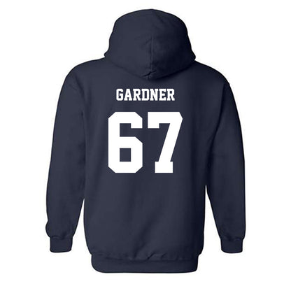 BU - NCAA Football : Charlie Gardner - Classic Shersey Hooded Sweatshirt-1