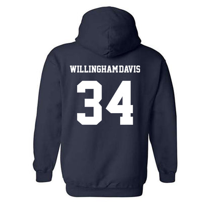 BU - NCAA Football : Zac Willingham-Davis - Classic Shersey Hooded Sweatshirt-1