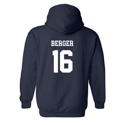 Butler - NCAA Softball : Maren Berger - Classic Shersey Hooded Sweatshirt-1