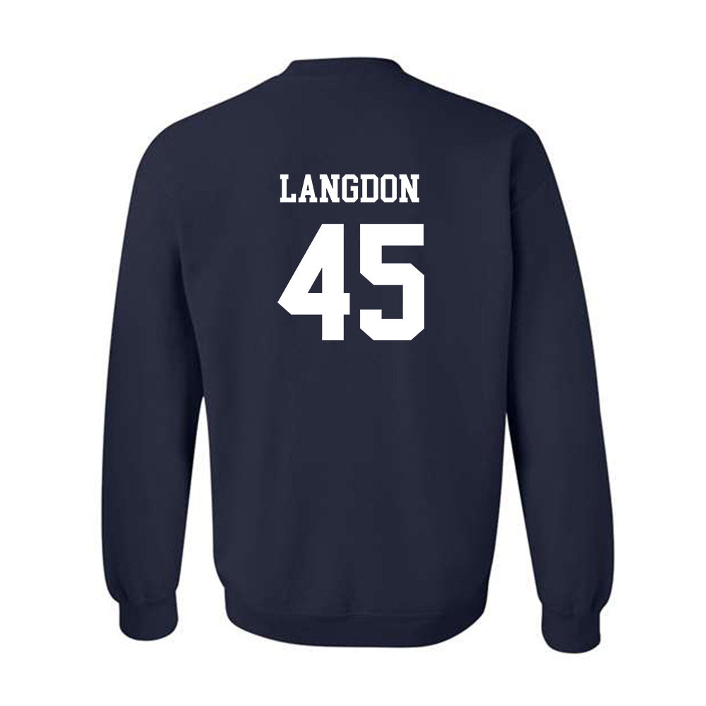 BU - NCAA Men's Basketball : Colt Langdon - Crewneck Sweatshirt-1