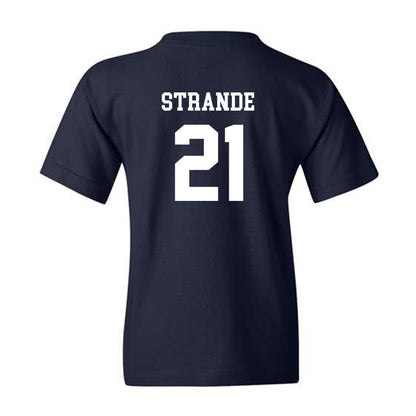 BU - NCAA Women's Basketball : Caroline Strande - Youth T-Shirt