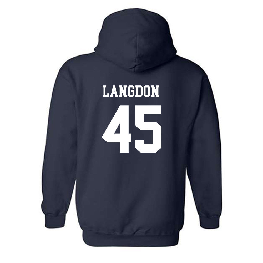 BU - NCAA Men's Basketball : Colt Langdon - Hooded Sweatshirt-1