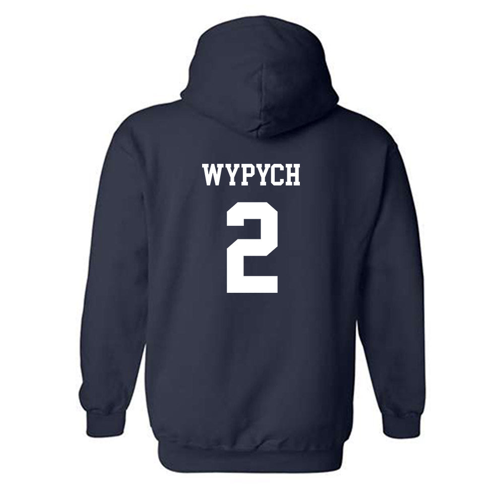 BU - NCAA Women's Basketball : Anna Wypych - Hooded Sweatshirt-1
