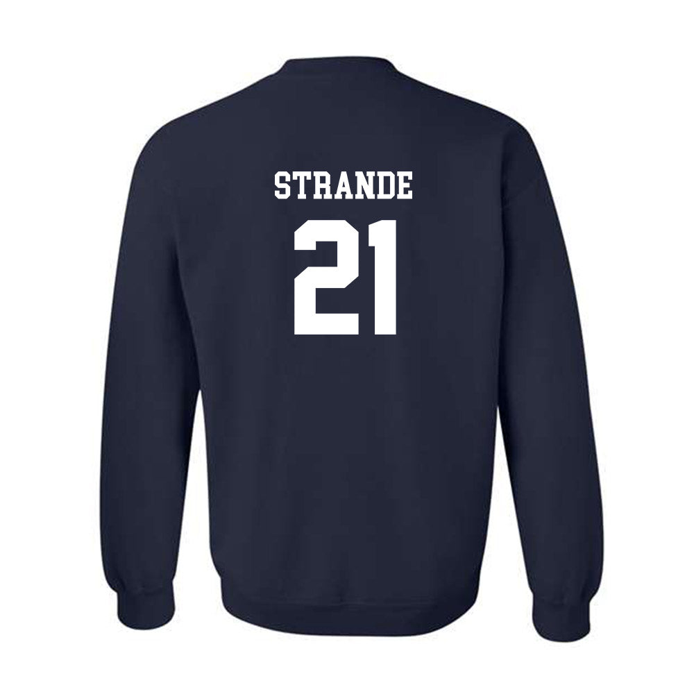 BU - NCAA Women's Basketball : Caroline Strande - Crewneck Sweatshirt