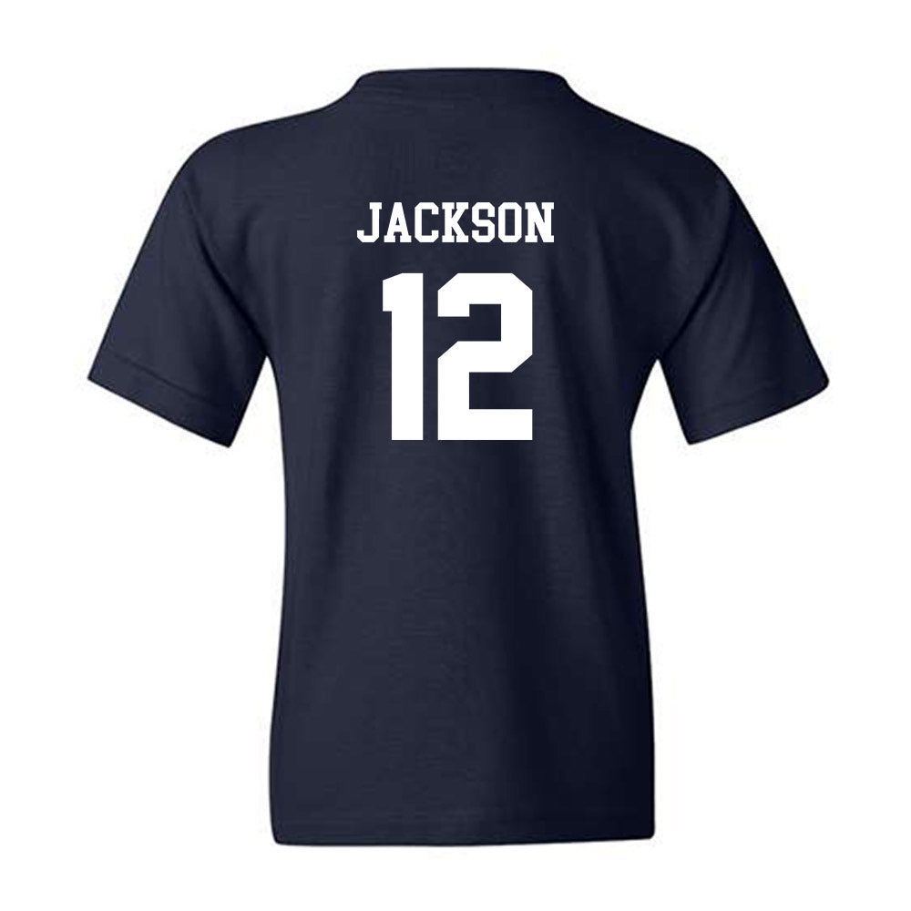 BU - NCAA Women's Basketball : Saniya Jackson - Youth T-Shirt-1