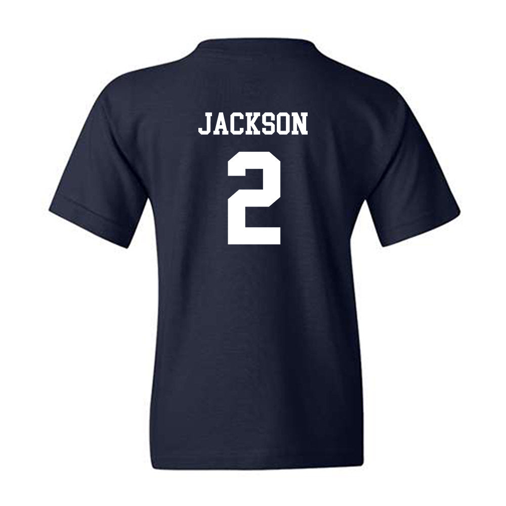 Butler - NCAA Men's Basketball : Jalen Jackson - Youth T-Shirt-1
