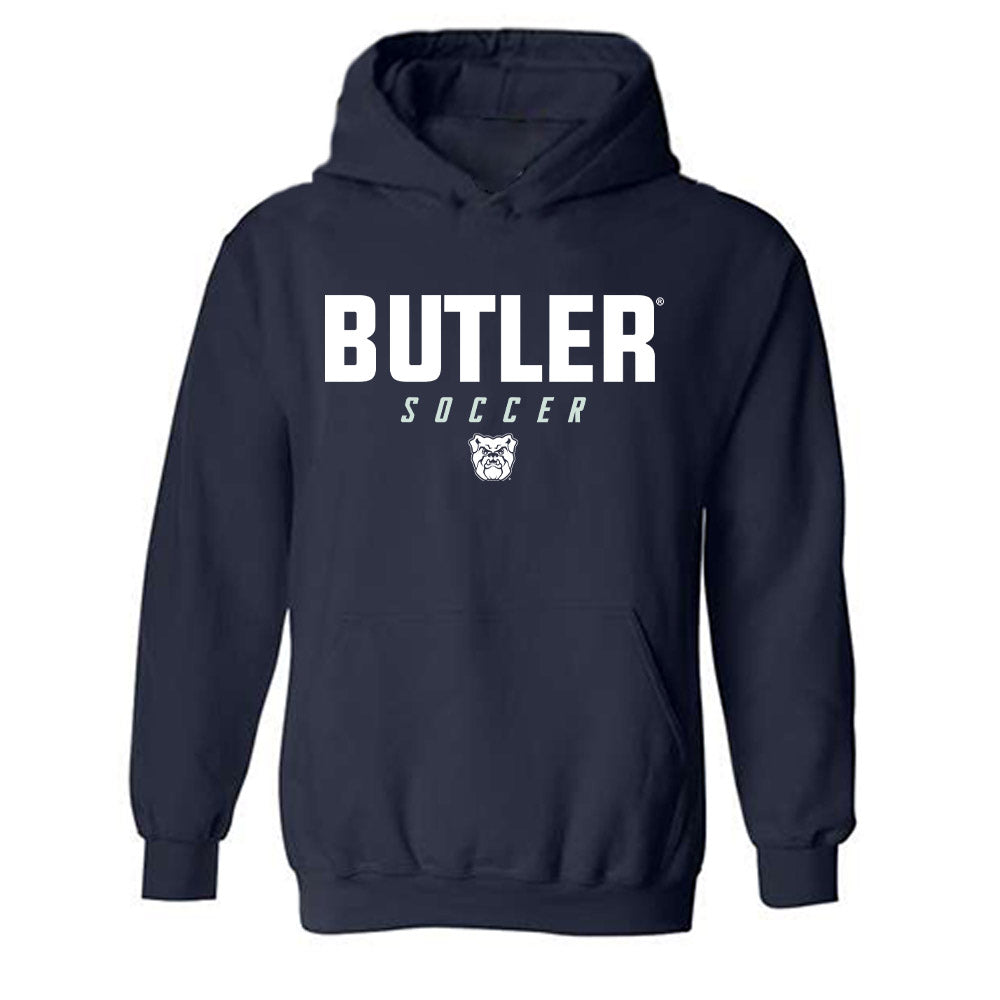 Butler - NCAA Men's Soccer : Charlie Hosier - Classic Shersey Hooded Sweatshirt-0