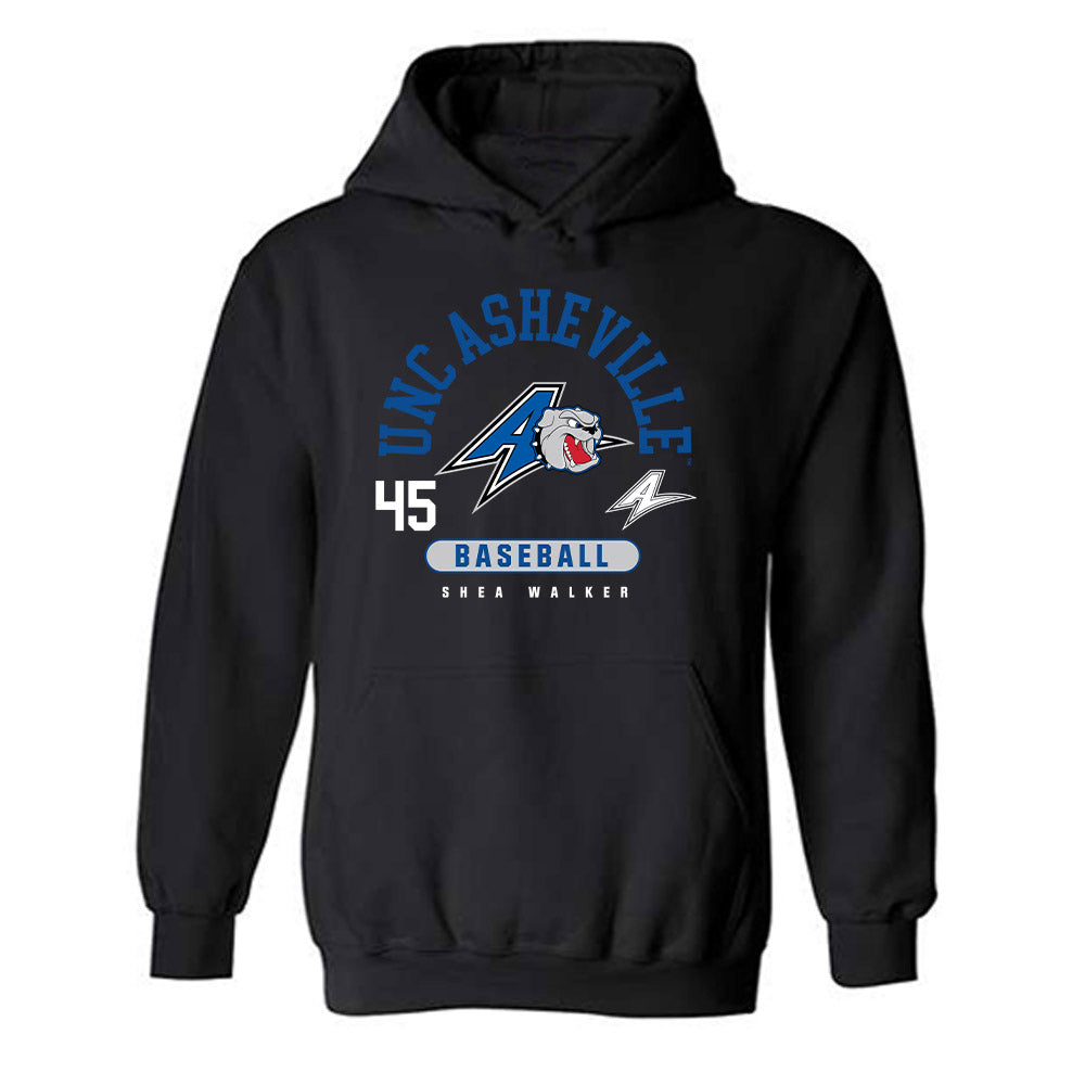 UNC Asheville - NCAA Baseball : Shea Walker - Classic Fashion Shersey Hooded Sweatshirt