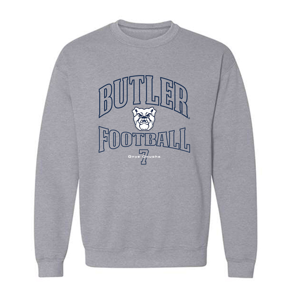 BU - NCAA Football : Onye Onuoha - Classic Fashion Shersey Crewneck Sweatshirt-0