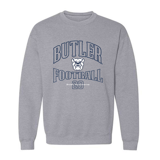 Butler - NCAA Football : Dylan Hawthorne - Classic Fashion Shersey Crewneck Sweatshirt-0