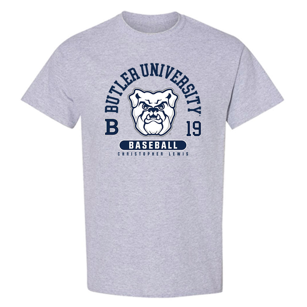 Butler - NCAA Baseball : Christopher Lewis - Classic Fashion Shersey T-Shirt-0