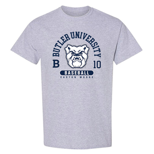 Butler - NCAA Baseball : Easton Moore - Classic Fashion Shersey T-Shirt-0