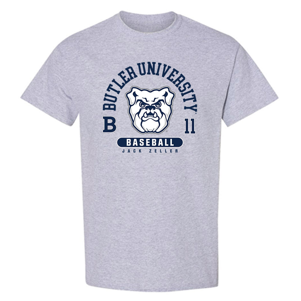 Butler - NCAA Baseball : Jack Zeller - Classic Fashion Shersey T-Shirt-0