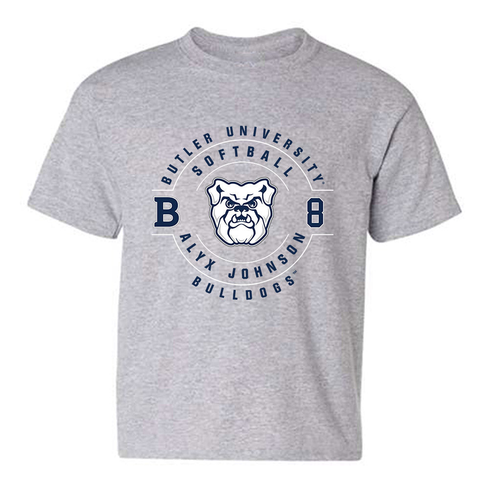 Butler - NCAA Softball : Alyx Johnson - Classic Fashion Shersey Youth T-Shirt-0