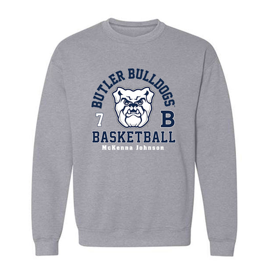 BU - NCAA Women's Basketball : McKenna Johnson - Classic Fashion Shersey Crewneck Sweatshirt-0