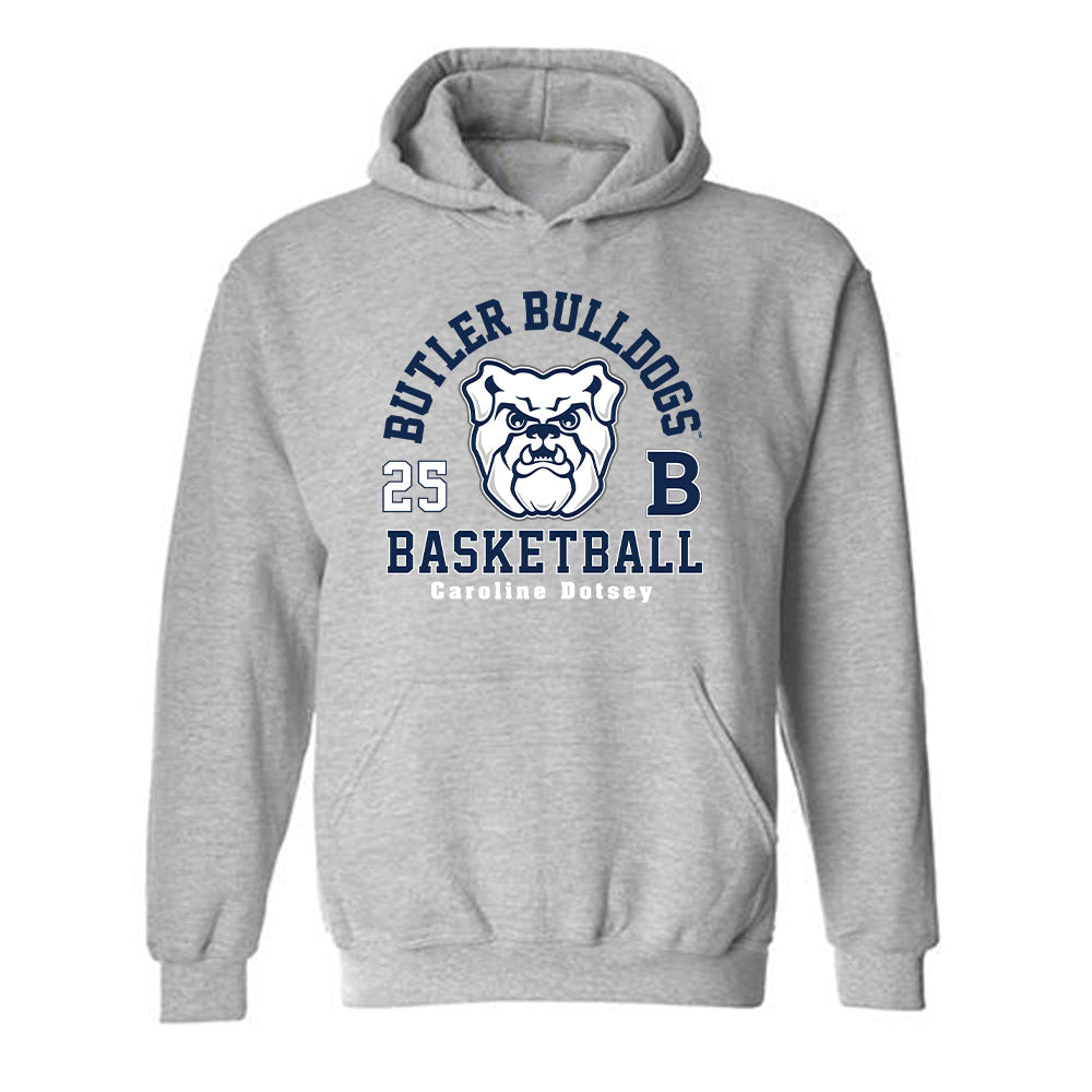 BU - NCAA Women's Basketball : Caroline Dotsey - Classic Fashion Shersey Hooded Sweatshirt-0