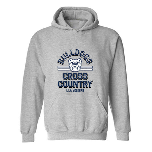 Butler - NCAA Women's Cross Country : Lila Volkers - Classic Fashion Shersey Hooded Sweatshirt-0