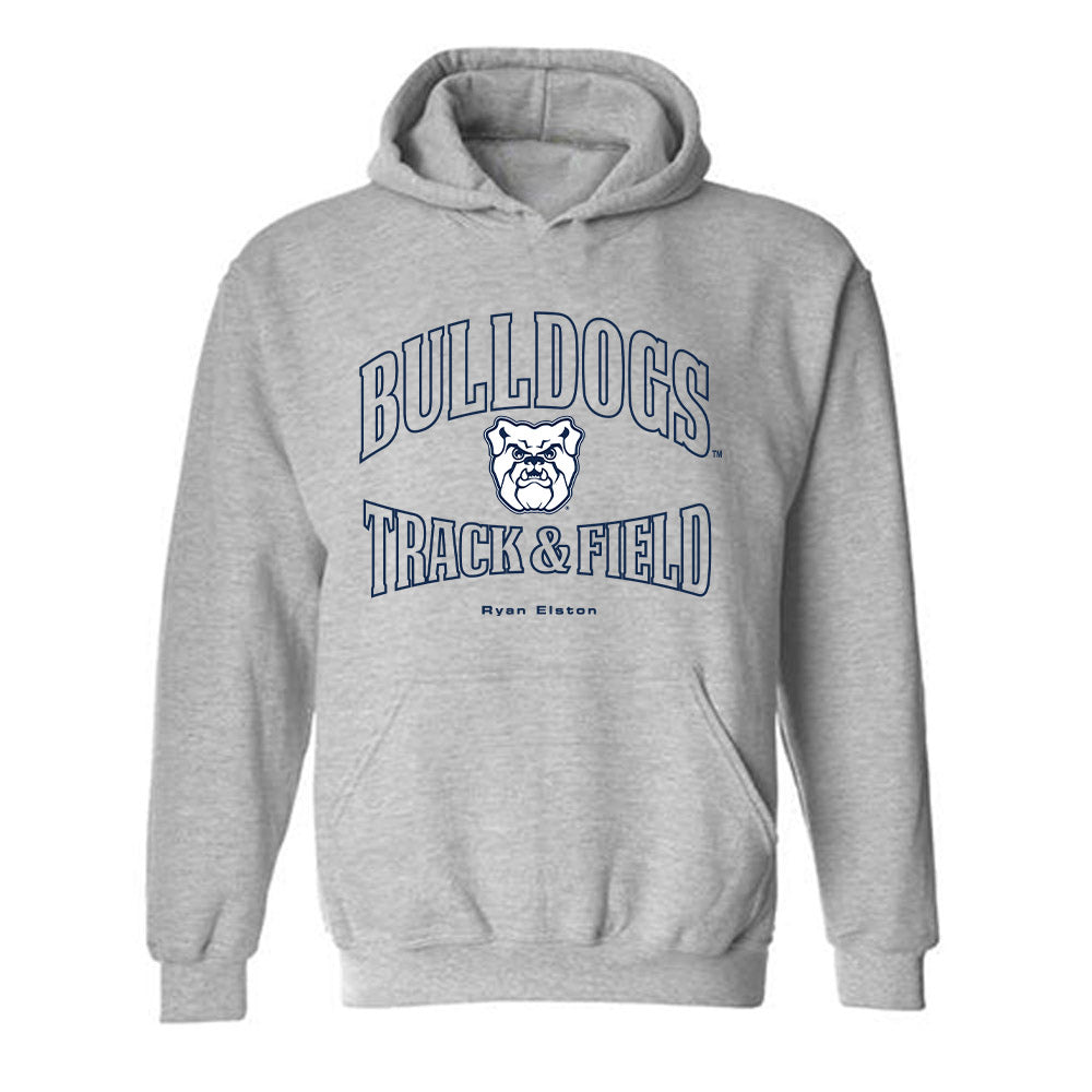 Butler - NCAA Men's Track & Field : Ryan Elston - Classic Fashion Shersey Hooded Sweatshirt-0